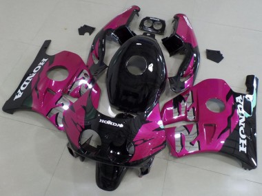 Carénage Moto CBR 250 RR MC22 1991-1998 - Rose Noir Vente en Gros