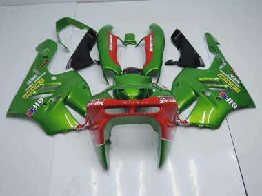 Carénage Moto ZX9R 1994-1997 - Vert Rouge Vente en Gros