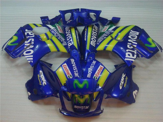 Carénage Moto CBR 600 F3 1995-1998 - Bleu Movistar Castrol Vente en Gros