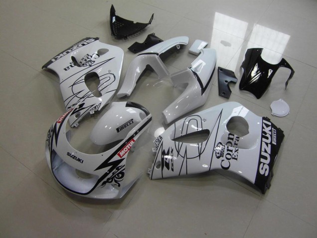Carénage Moto GSXR 600 1996-2000 - Blanc Corona Vente en Gros Carénage Moto GSXR 600 1996-2000 - Blanc Corona Vente en Gros