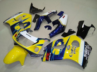 Carénage Moto GSXR 600 1996-2000 - Jaune Corona Vente en Gros