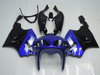 Carénage Moto ZX7R 1996-2003 - Bleu et Noir Vente en Gros