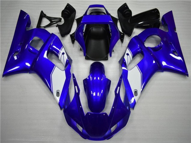 Carénage Moto R6 1998-2002 - Blanc Bleu Vente en Gros Carénage Moto R6 1998-2002 - Blanc Bleu Vente en Gros