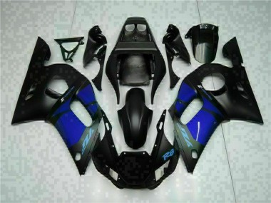 Carénages Moto R6 1998-2002 - Bleu Noir Vente en Gros