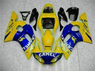 Carénage Moto R6 1998-2002 - Jaune Bleu Vente en Gros