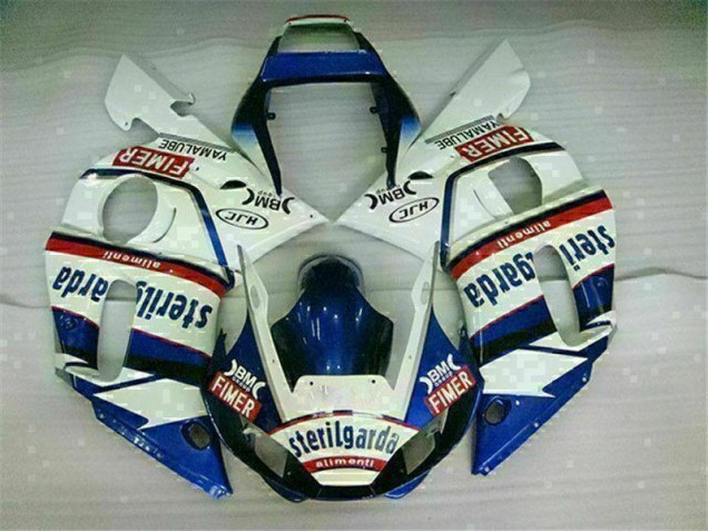 Carrosserie Moto R6 1998-2002 - Bleu Blanc Vente en Gros Carrosserie Moto R6 1998-2002 - Bleu Blanc Vente en Gros