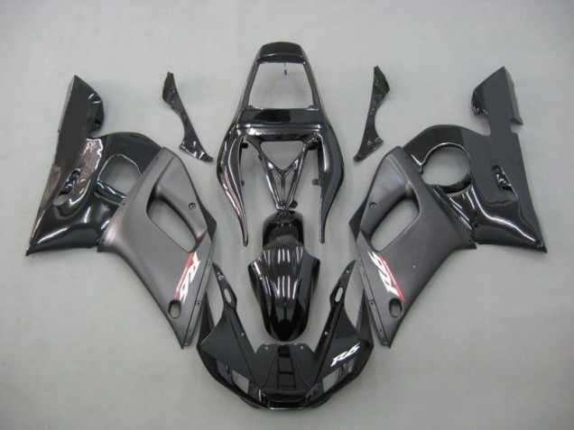 Carénage Moto R6 1998-2002 - Contrast Noir Vente en Gros Carénage Moto R6 1998-2002 - Contrast Noir Vente en Gros