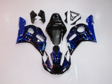 Carénage Moto R6 1998-2002 - Bleu Flamme Vente en Gros