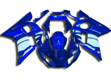 Carénage Moto R6 1998-2002 - Bleu et Blanc Vente en Gros