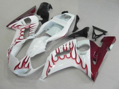 Carénage Moto R6 1998-2002 - Rouge Flamme Vente en Gros