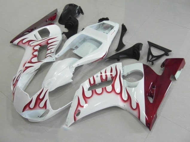 Carénage Moto R6 1998-2002 - Rouge Flamme Vente en Gros Carénage Moto R6 1998-2002 - Rouge Flamme Vente en Gros