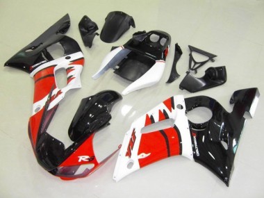 Carénages Moto R6 1998-2002 - Rouge Blanc Noir Vente en Gros