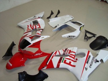 Carénage Moto R6 1998-2002 - Blanc Rouge Fiat Motul Acer Vente en Gros