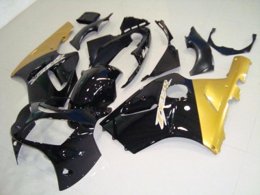 Carénage Moto ZX12R 2000-2001 - Noir Or Vente en Gros