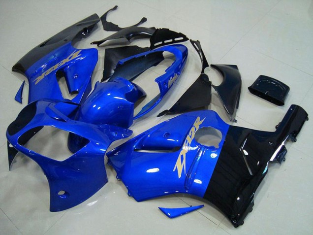 Carénage Moto ZX12R 2000-2001 - Bleu Noir Vente en Gros Carénage Moto ZX12R 2000-2001 - Bleu Noir Vente en Gros