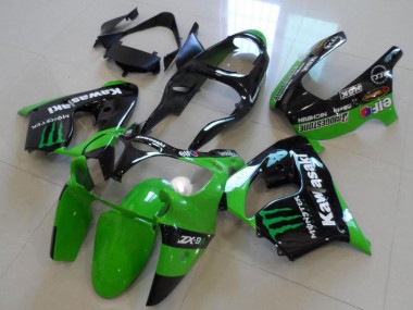 Carénage Moto ZX9R 2000-2001 - Vert Monster Vente en Gros