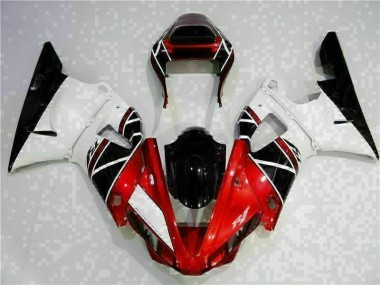 Kit Carénages Motos & Plastique R1 2000-2001 - Rouge Vente en Gros