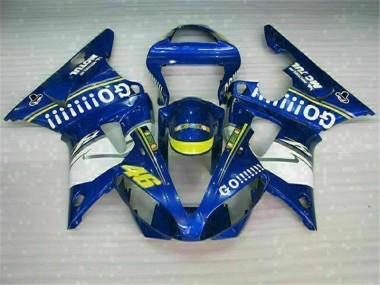 Kit Carénages Motos Complet R1 2000-2001 - Bleu Vente en Gros