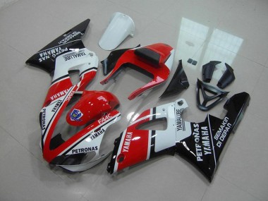 Carénage Moto R1 2000-2001 - Rouge Blanc Yamalube Vente en Gros