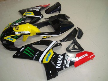 Carénages Moto R1 2000-2001 - Jaune Monster Vente en Gros