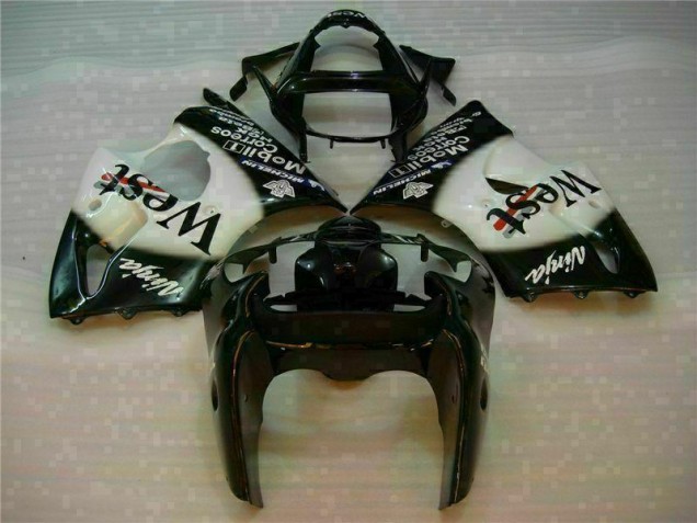 Carénage Moto ZX6R 2000-2002 - Noir West Ninja Vente en Gros Carénage Moto ZX6R 2000-2002 - Noir West Ninja Vente en Gros