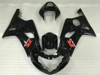 Carénage Moto GSXR 1000 K1 2000-2002 - Noir Vente en Gros