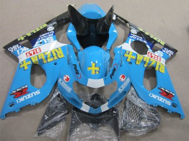 Carénage Moto GSXR 1000 K1 2000-2002 - Bleu Rizla Vente en Gros