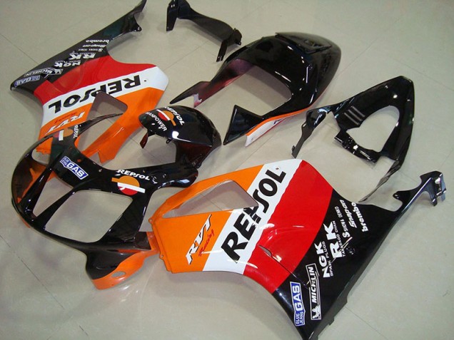 Carénage Moto VTR 1000 2000-2006 - Repsol Vente en Gros Carénage Moto VTR 1000 2000-2006 - Repsol Vente en Gros