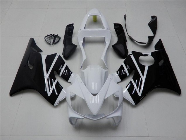 Carénage Moto CBR 600 F4i 2001-2003 - Blanc Noir Vente en Gros Carénage Moto CBR 600 F4i 2001-2003 - Blanc Noir Vente en Gros
