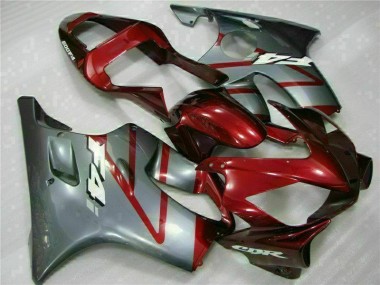 Carénages Moto CBR 600 F4i 2001-2003 - Rouge Argent Vente en Gros