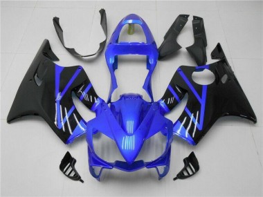 Carénages Moto CBR 600 F4i 2001-2003 - Bleu Noir Vente en Gros