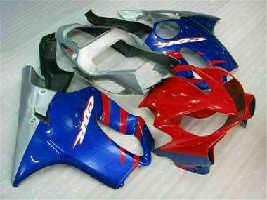 Carénage Moto CBR 600 F4i 2001-2003 - Bleu Rouge Vente en Gros