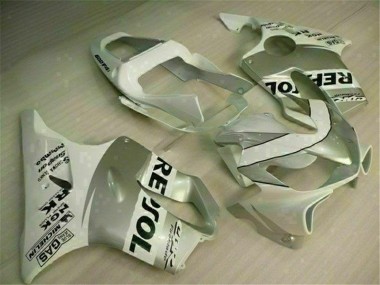 Carénage Moto CBR 600 F4i 2001-2003 - Blanc Argent Vente en Gros