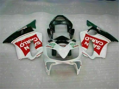 Carénage Moto CBR 600 F4i 2001-2003 - Rouge Blanc Noir San Carlo Vente en Gros