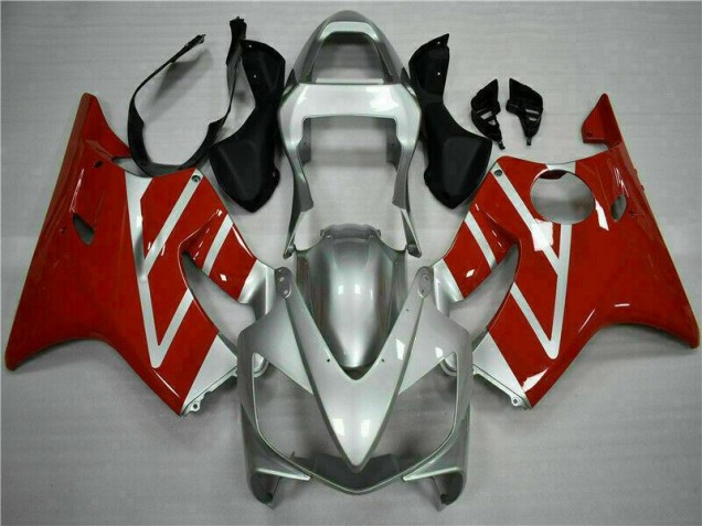 Carrosserie Moto CBR 600 F4i 2001-2003 - Rouge Argent Vente en Gros Carrosserie Moto CBR 600 F4i 2001-2003 - Rouge Argent Vente en Gros