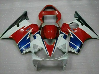Carénage Moto CBR 600 F4i 2001-2003 - Rouge Blanc Bleu Vente en Gros