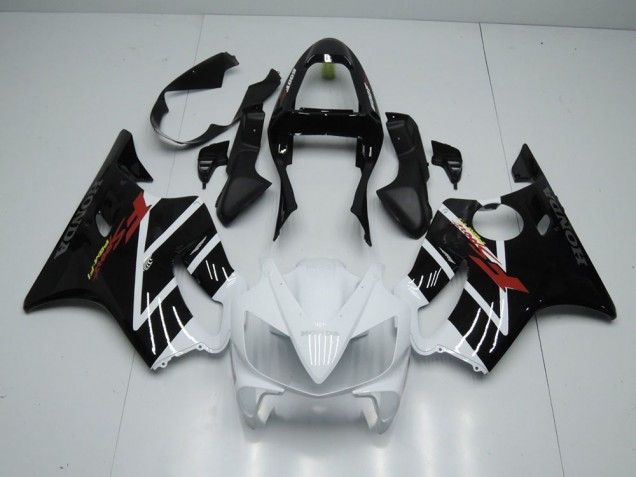 Carénage Moto CBR 600 F4i 2001-2003 - Noir Blanc Vente en Gros Carénage Moto CBR 600 F4i 2001-2003 - Noir Blanc Vente en Gros