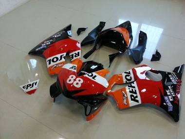 Carénage Moto CBR 600 F4i 2001-2003 - Courses Repsol 88 Vente en Gros
