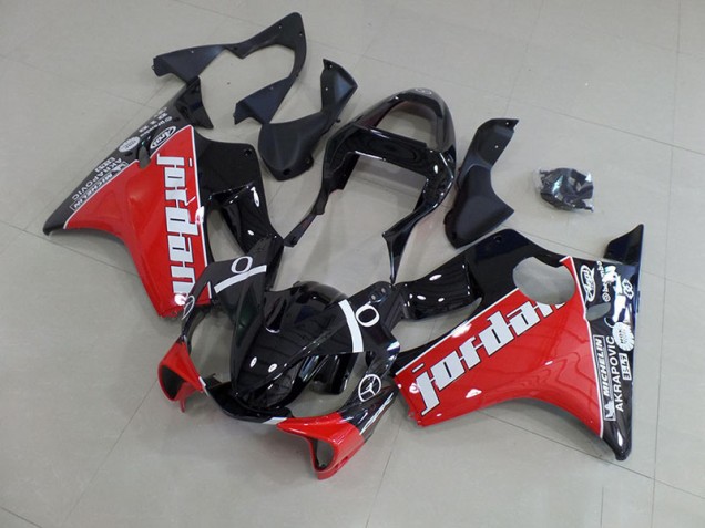 Carénage Moto CBR 600 F4i 2001-2003 - Rouge Jordan Vente en Gros Carénage Moto CBR 600 F4i 2001-2003 - Rouge Jordan Vente en Gros