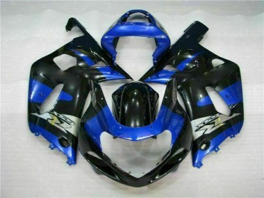 Carénages Moto GSXR 600 / 750 K1 K2 K3 2001-2003 - Bleu Noir Vente en Gros