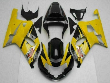 Carénage Moto GSXR 600 / 750 K1 K2 K3 2001-2003 - Jaune Vente en Gros