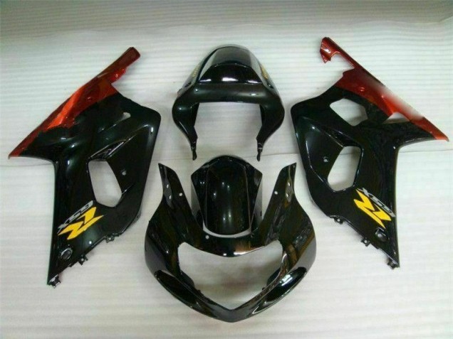 Carénages Moto GSXR 600 / 750 K1 K2 K3 2001-2003 - Noir Vente en Gros Carénages Moto GSXR 600 / 750 K1 K2 K3 2001-2003 - Noir Vente en Gros