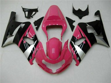 Carénage Moto GSXR 600 / 750 K1 K2 K3 2001-2003 - Rose Noir Vente en Gros