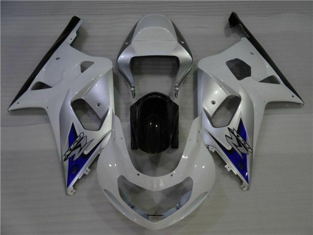 Carénage Moto GSXR 600 / 750 K1 K2 K3 2001-2003 - Blanc Argent Vente en Gros Carénage Moto GSXR 600 / 750 K1 K2 K3 2001-2003 - Blanc Argent Vente en Gros