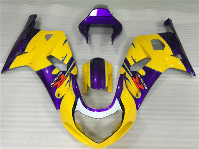 Carénages Moto GSXR 600 / 750 K1 K2 K3 2001-2003 - Jaune Vente en Gros Carénages Moto GSXR 600 / 750 K1 K2 K3 2001-2003 - Jaune Vente en Gros