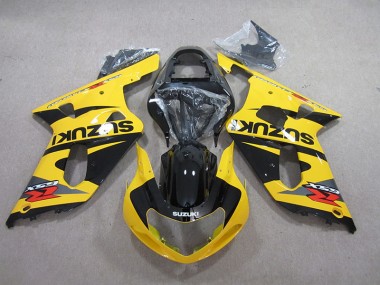 Carénage Moto GSXR 600 K1 K2 K3 2001-2003 - Jaune Noir Vente en Gros