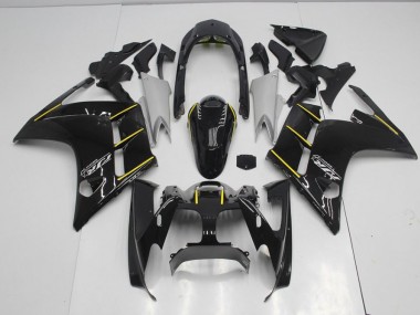 Carénage Moto FJR 1300 2001-2005 - Noir Jaune Vente en Gros