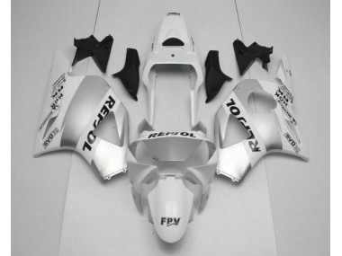 Carénage Moto CBR 900 RR 954RR 2002-2003 - Blanc Argent Noir Repsol Vente en Gros