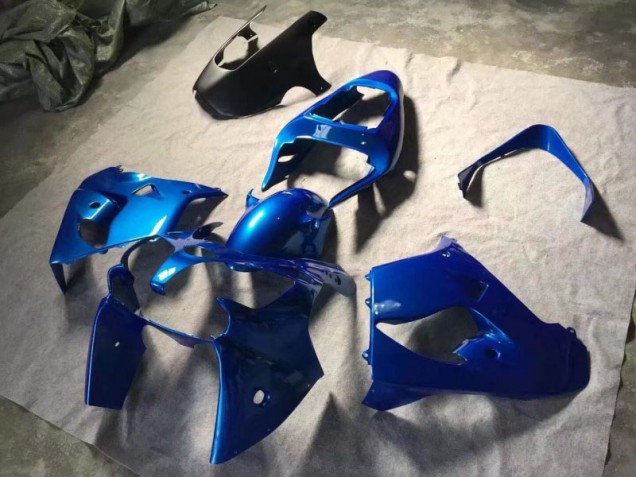 Carénage Moto ZX9R 2002-2003 - Bleu Noir Mat Vente en Gros Carénage Moto ZX9R 2002-2003 - Bleu Noir Mat Vente en Gros