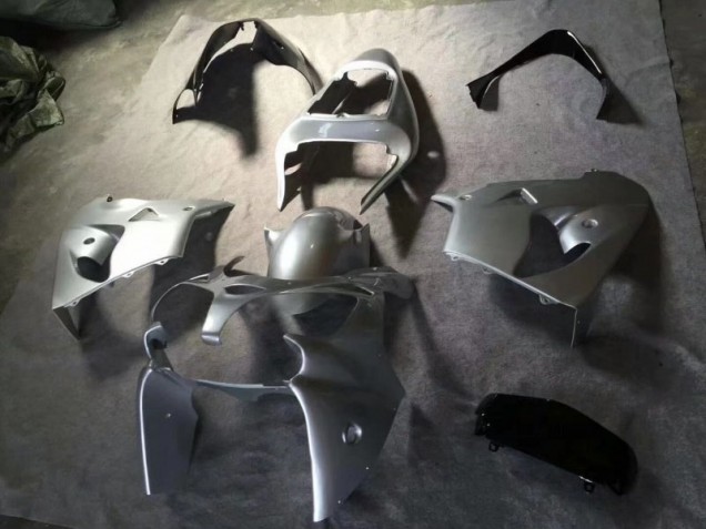 Carénages Moto ZX9R 2002-2003 - Argent Noir Brillant Vente en Gros Carénages Moto ZX9R 2002-2003 - Argent Noir Brillant Vente en Gros